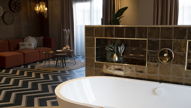 Marrakech Suite Hotel Breukelen Luxe Suite Bad