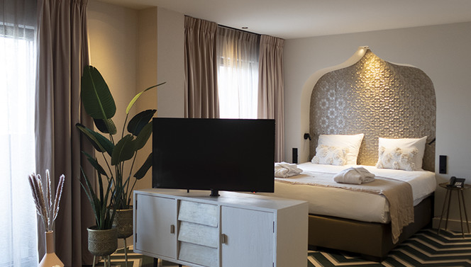 Marrakech Suite Hotel Breukelen Luxe Suite Kingsize bed